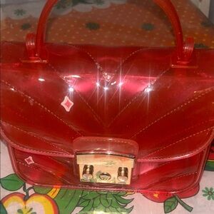 Stylish Red Handbag